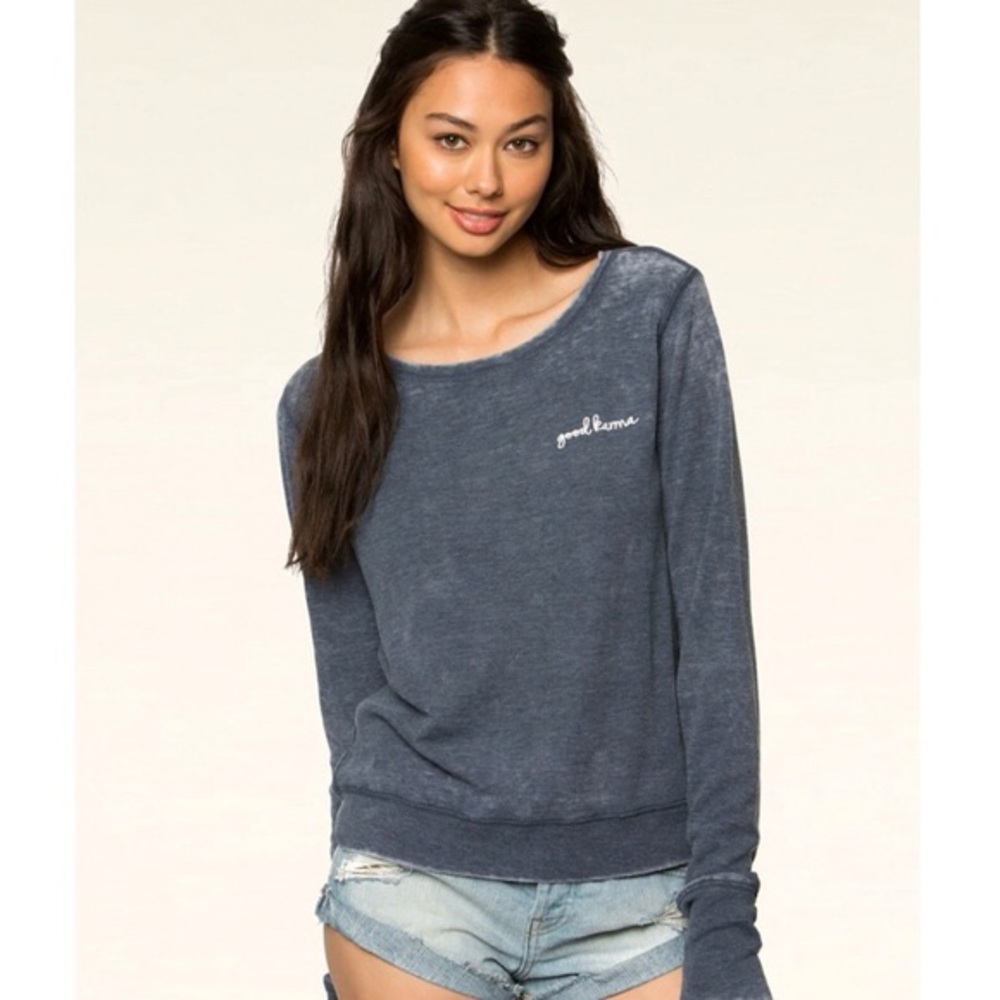 Spiritual Gangster Good Karma Long Sleeve Top